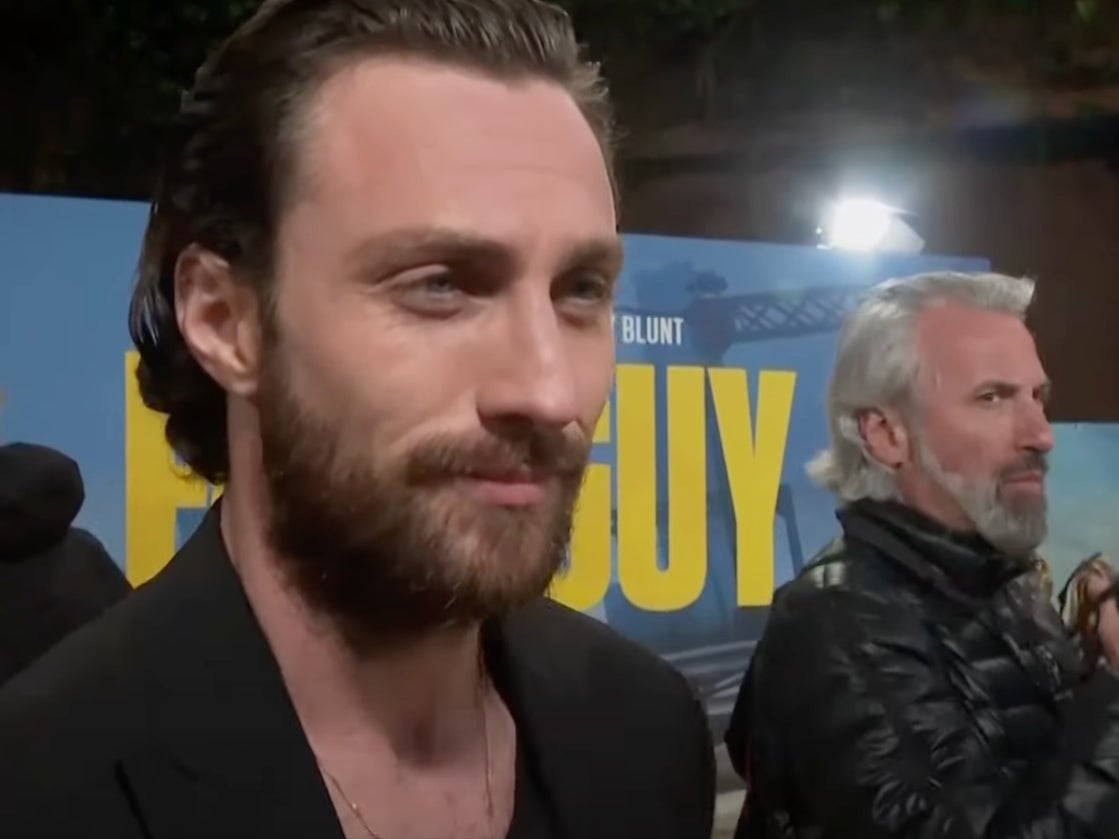 Aaron Taylor-Johnson addressed rumours once again