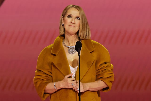 <p>Celine Dion made surprise appearance at 2024 Grammys </p>