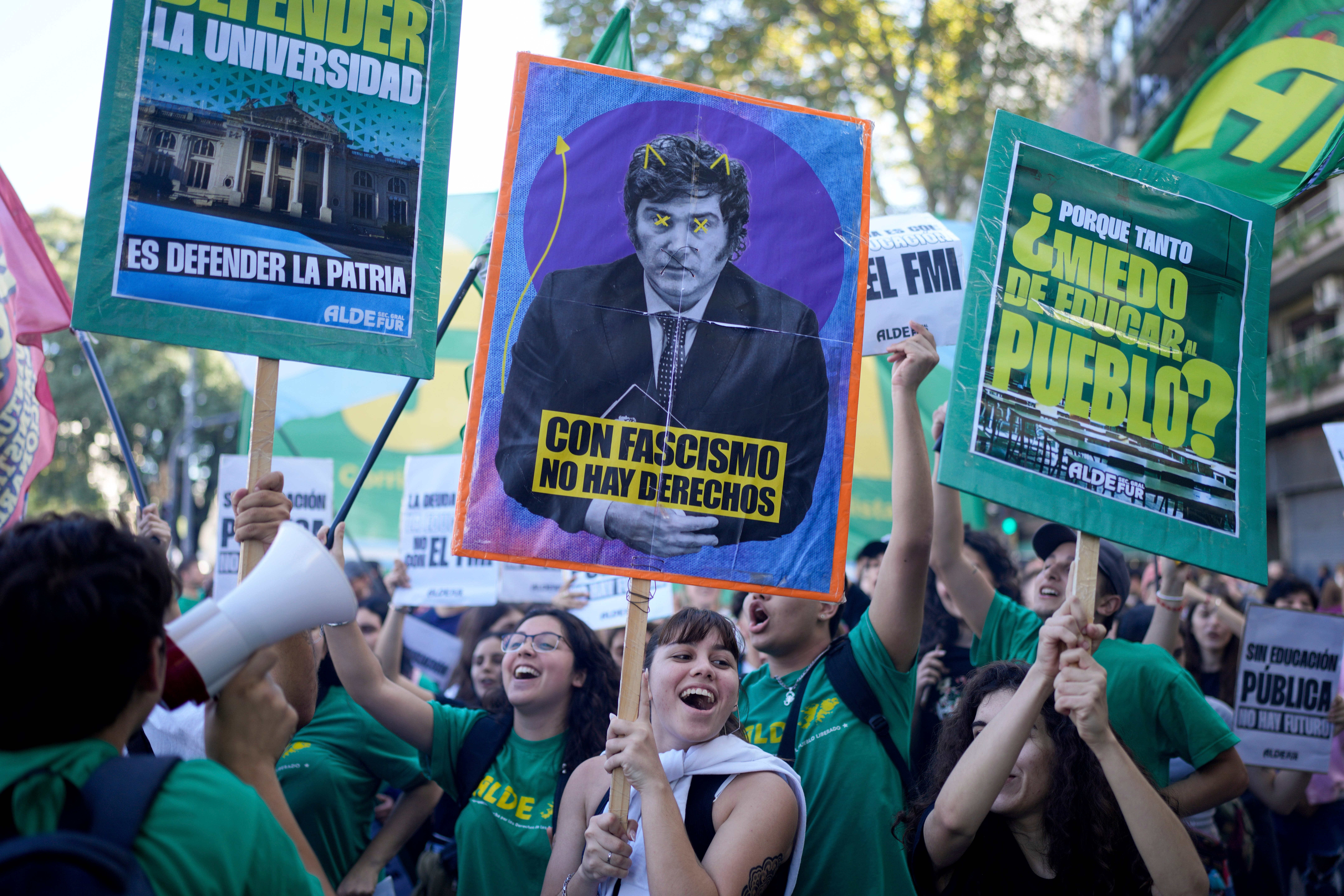 Javier Milei's austerity plan hits Argentina's universities and sparks student protests - Vimarsana News