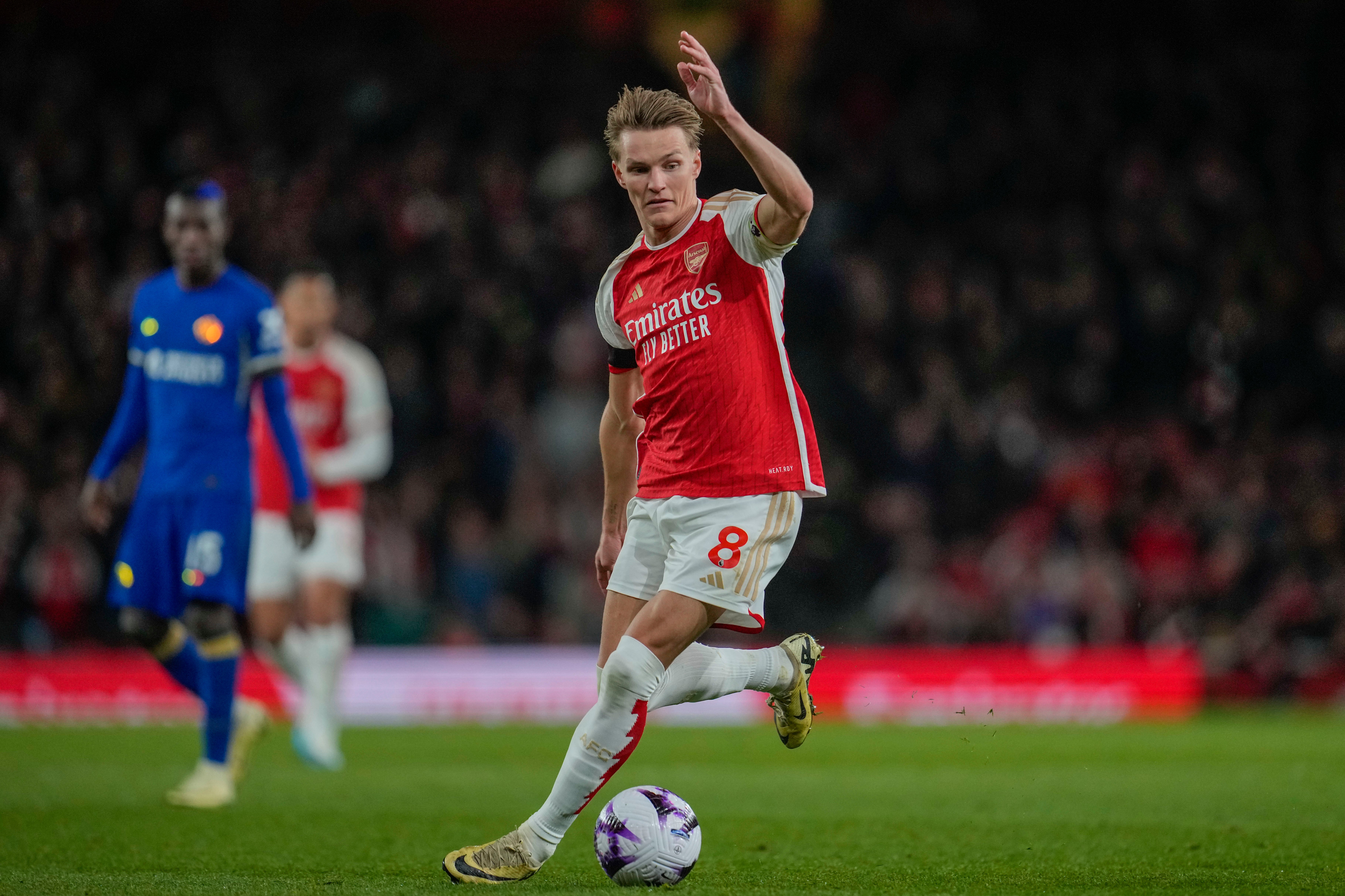 Martin Odegaard was the crucial playmaker for arguably Arsenal’s best performance of the season