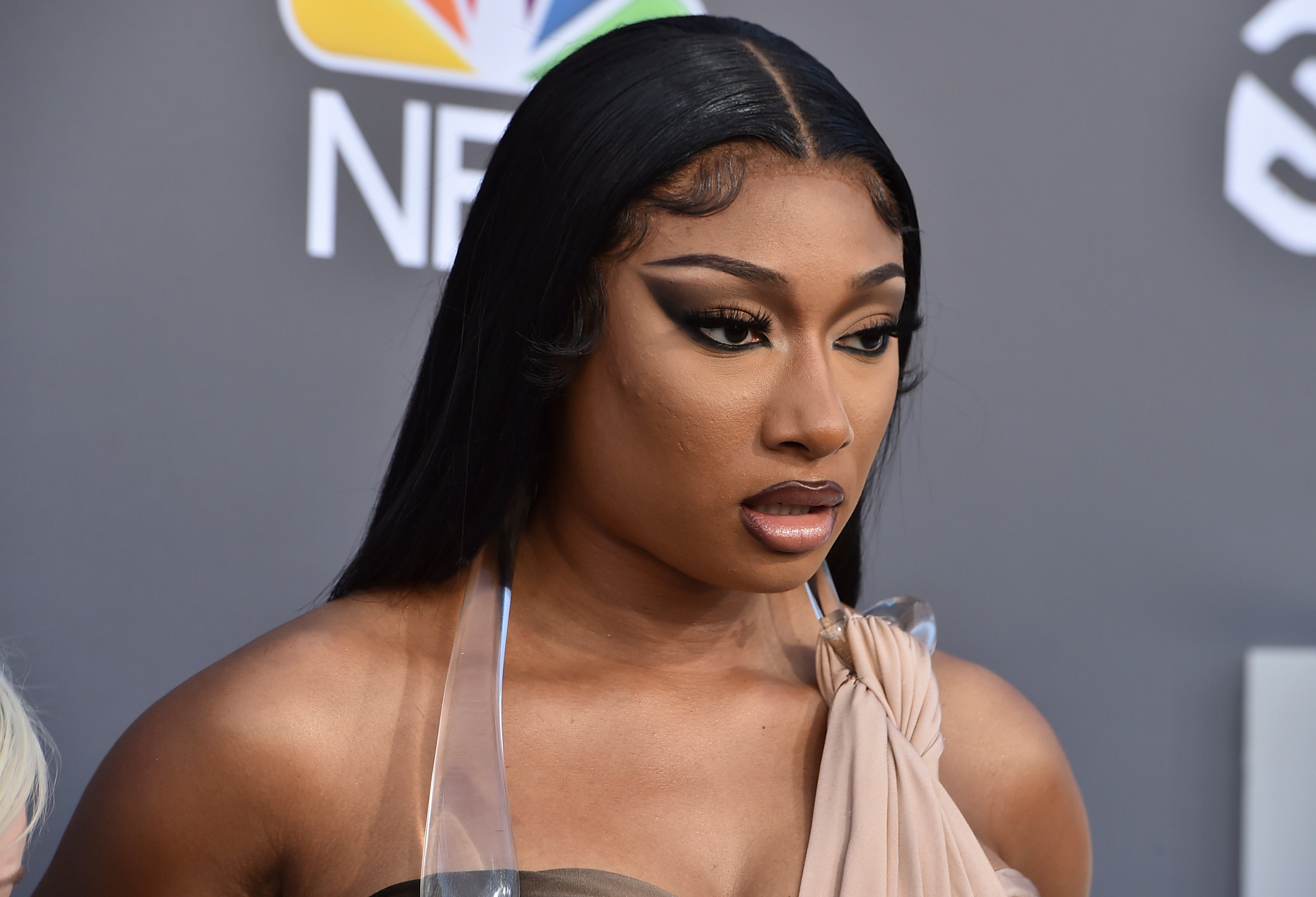 Megan Thee Stallion arrives at the Billboard Music Awards at the MGM Grand Garden Arena, May 15, 2022, in Las Vegas. A photographer who worked for the hip-hop star said in a lawsuit filed Tuesday