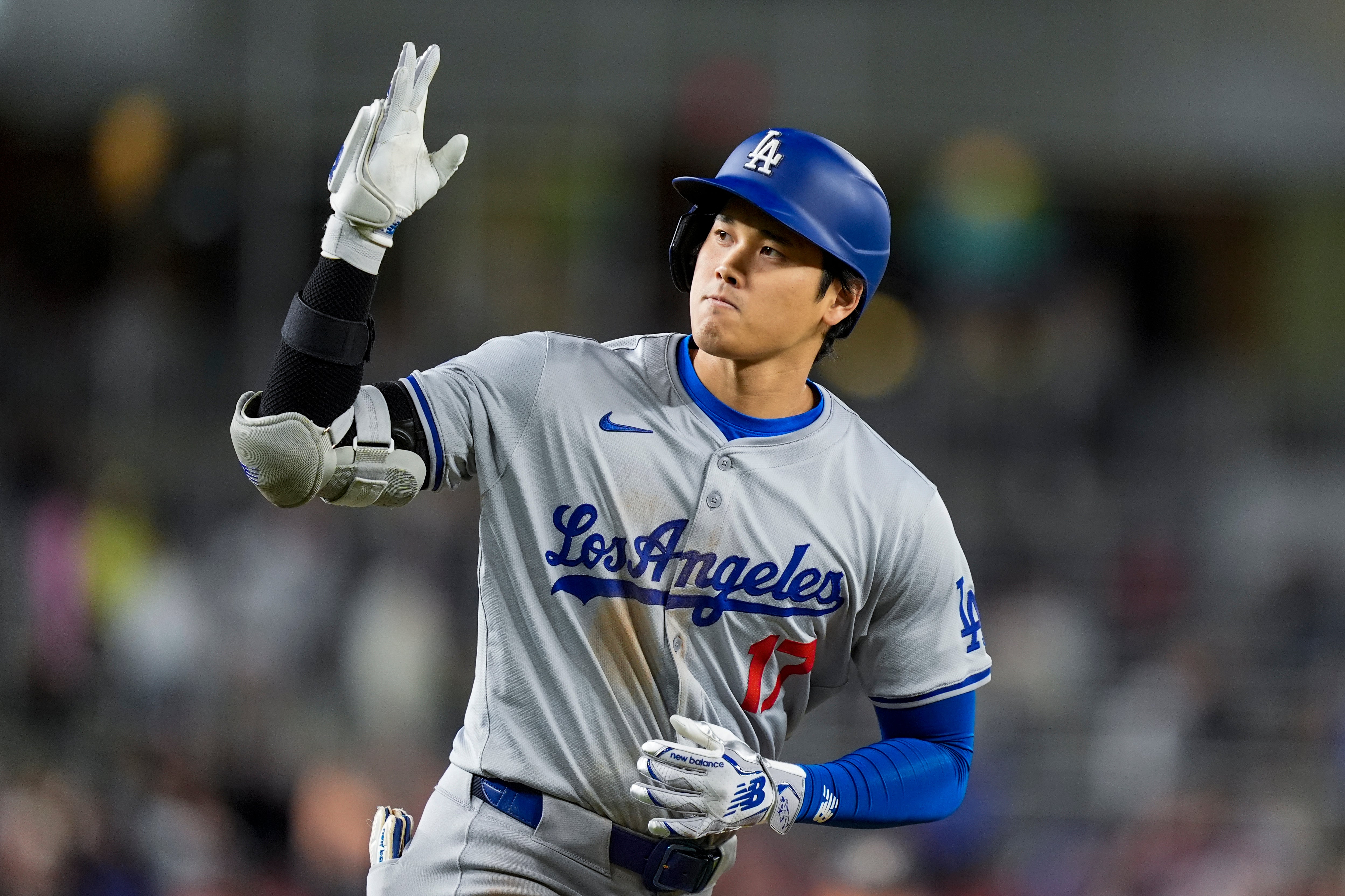 Shohei Ohtani signed a record-breaking, 10-year contract with the Los Angeles Dodgers in December 2023, for $700m