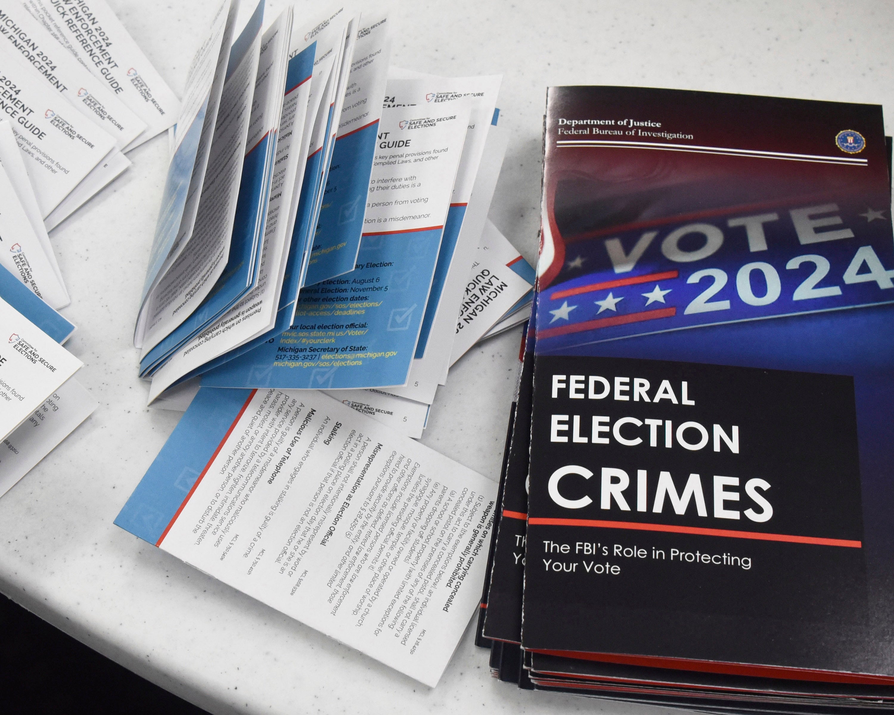 EEUU-TRABAJADORES ELECTORALES-AMENAZAS