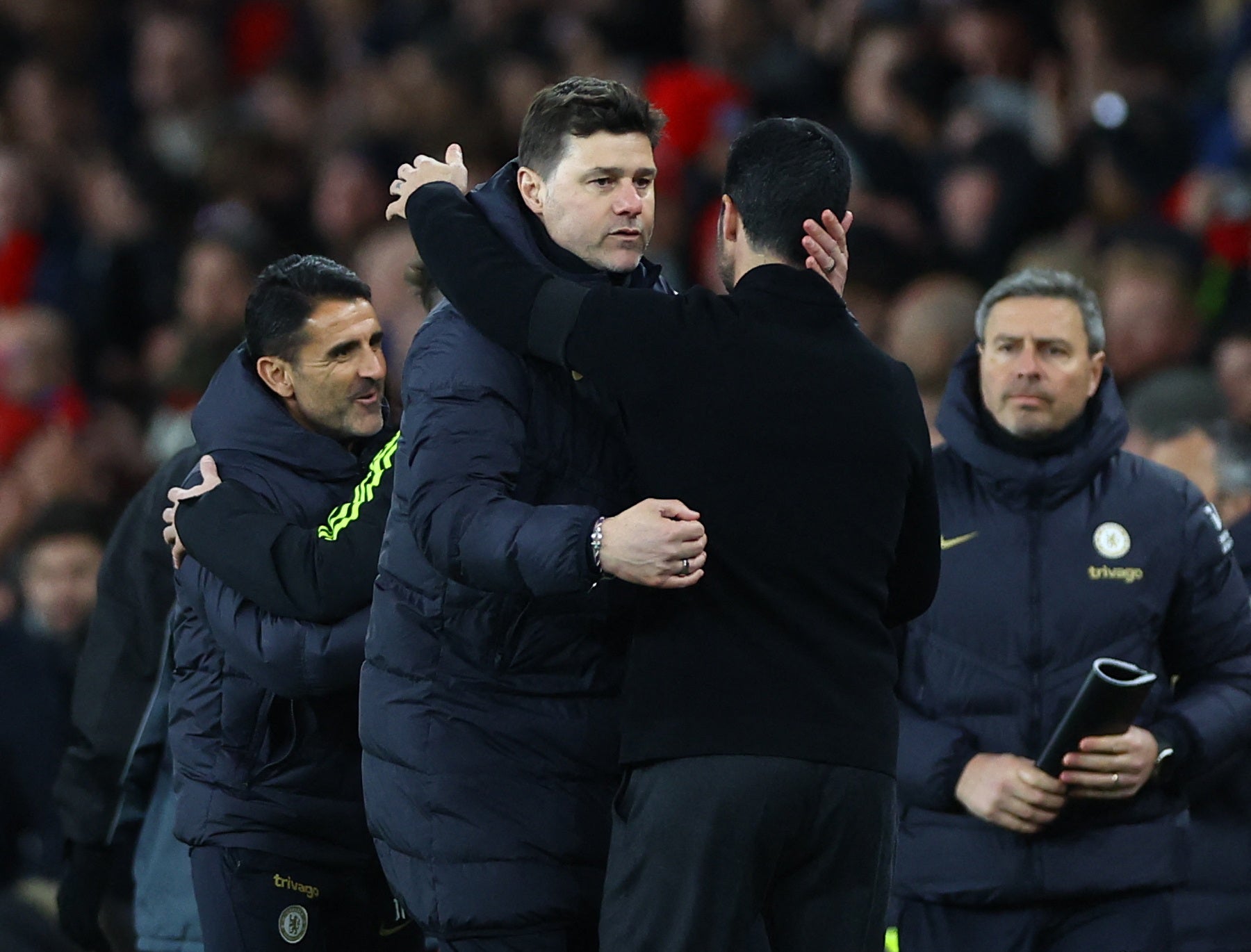 Pochettino’s side were humbled by Arteta’s title challengers