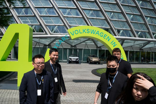 China Auto Show Volkswagen