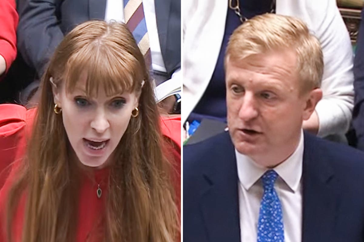 PMQs – live: Angela Rayner says Tories ‘obsessed’ with her council house row in fiery battle with Dowden