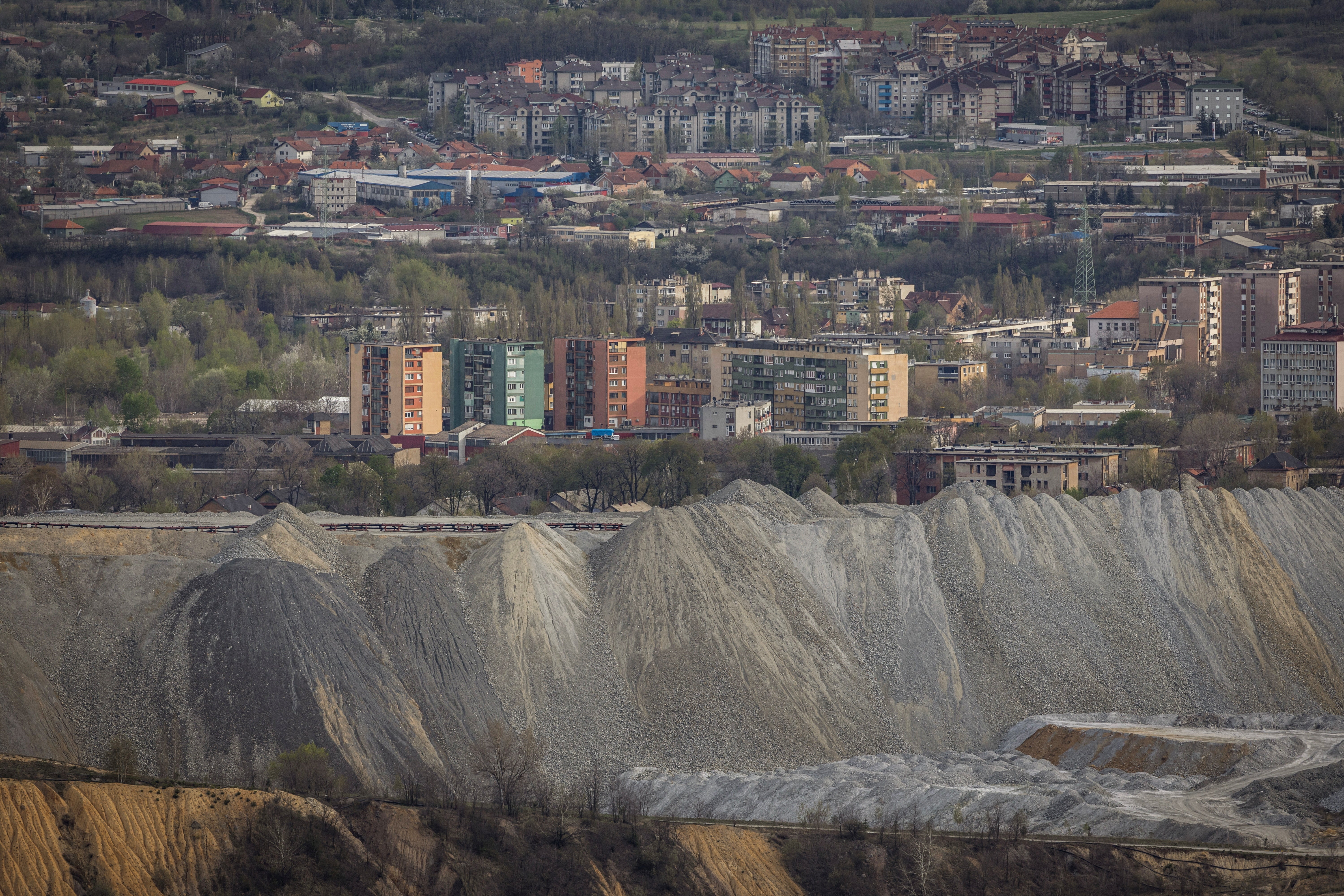 The mining town of Bor