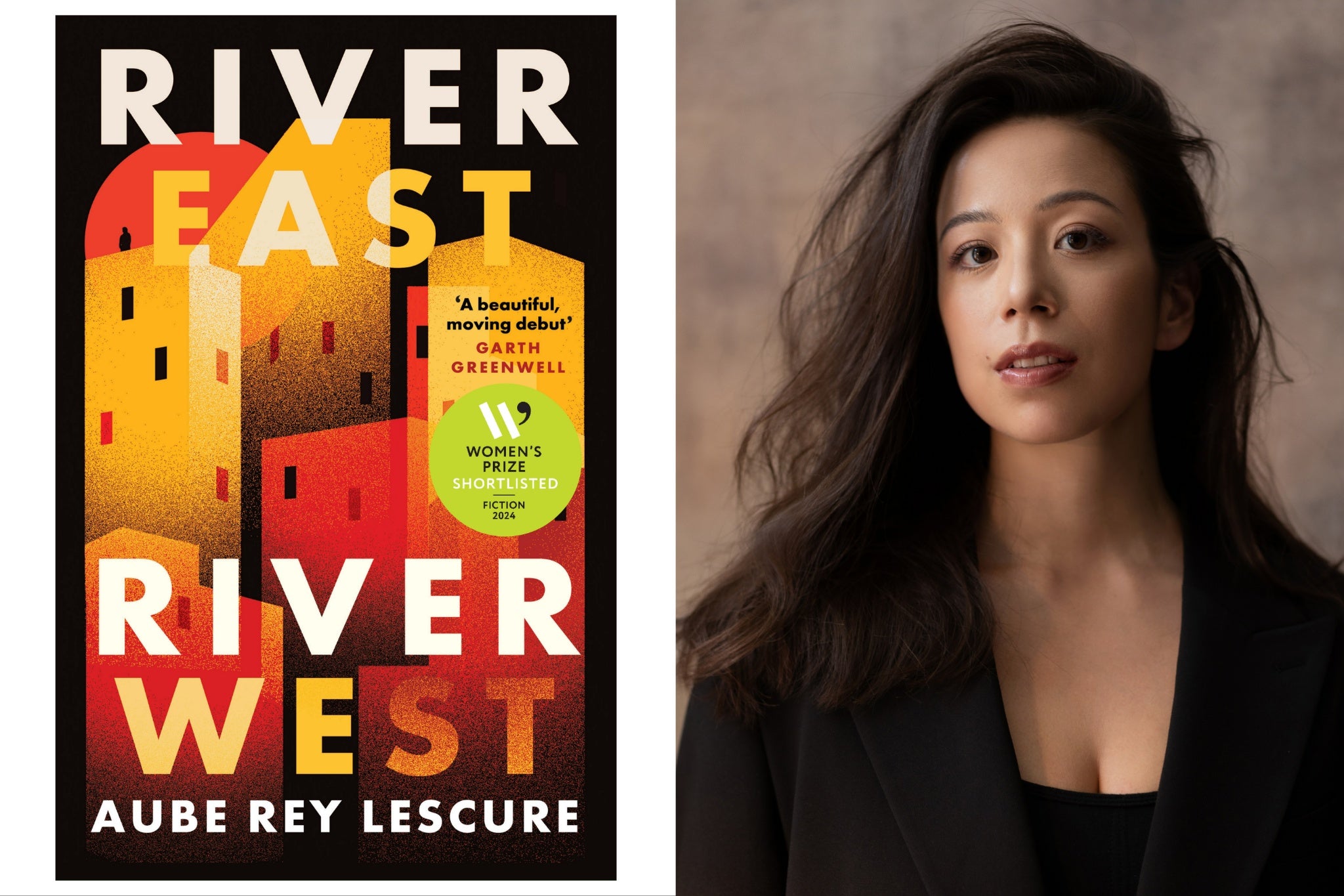 River East, River West and its author, Aube Rey Lescure