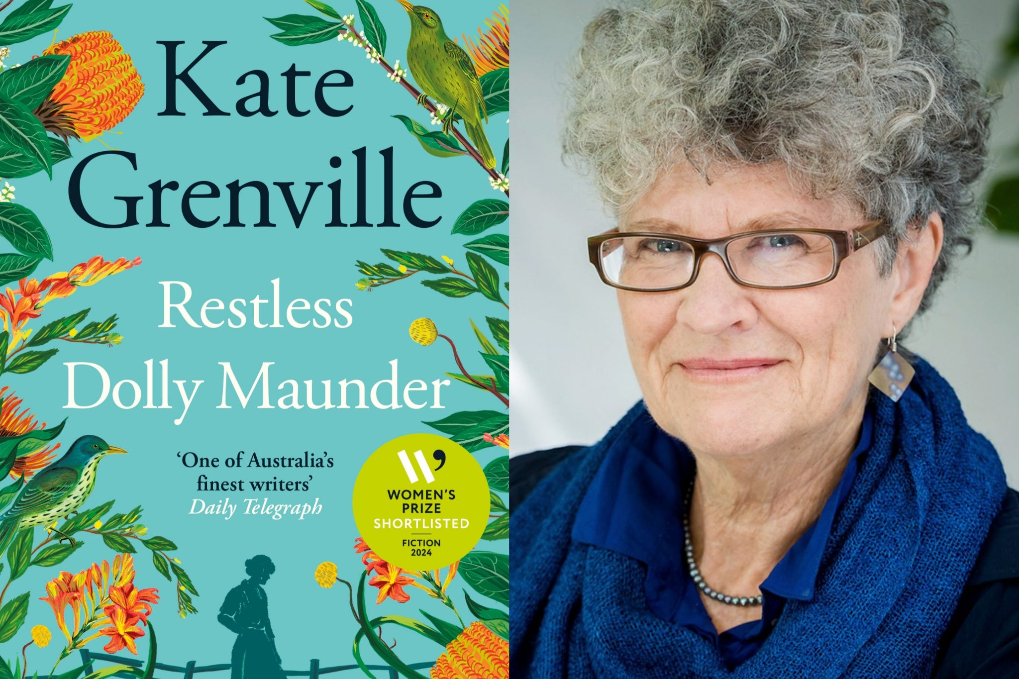 Restless Dolly Maunder and its author, Kate Grenville