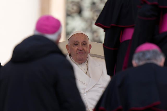 <p>A leaked report said Pope Francis referred to gay men in Vatican seminaries as ‘frociaggine’ – an offensive homophobic Italian collective noun</p>