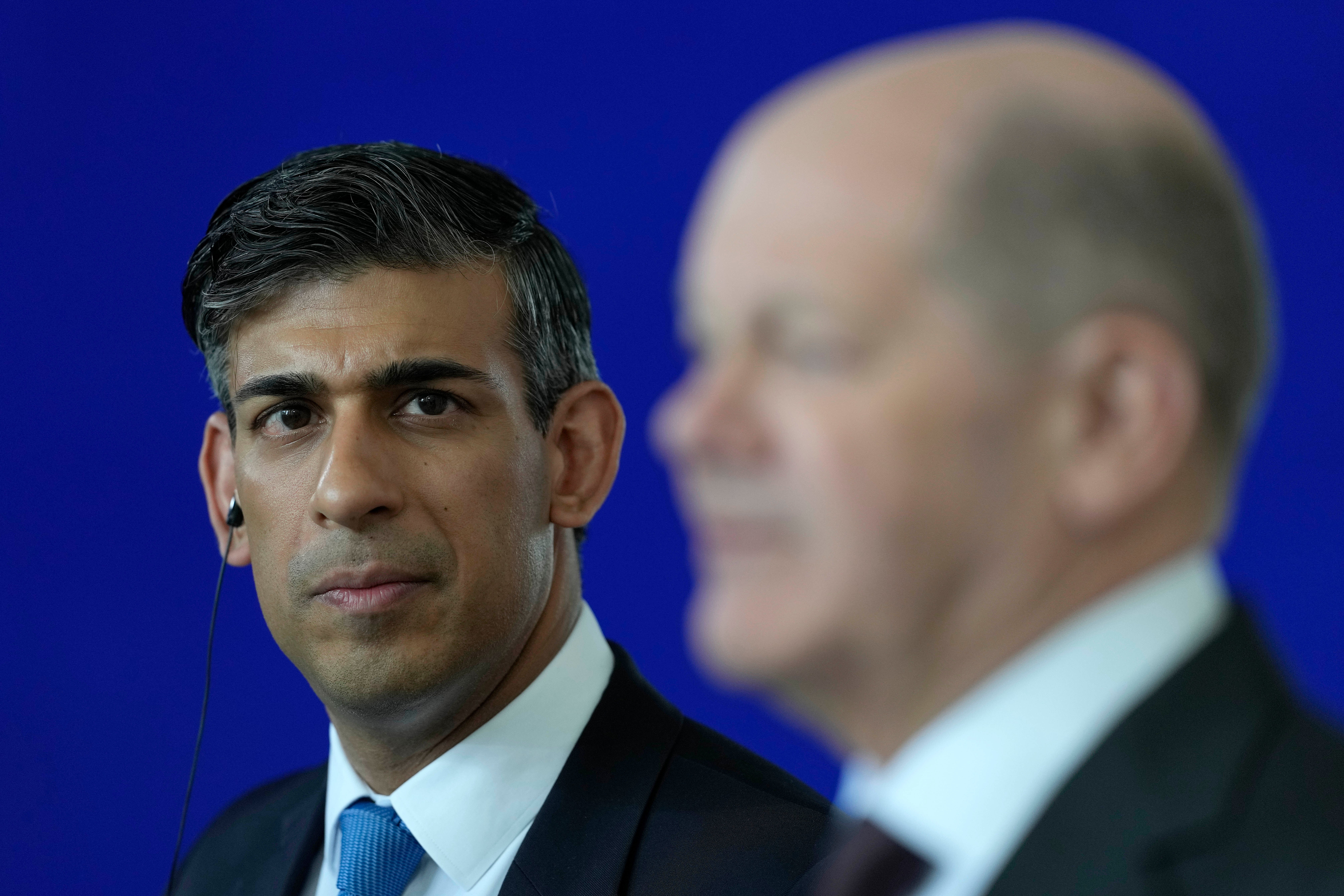 Wednesday’s meeting between Rishi Sunak and his German counterpart, Olaf Scholz, was overshadowed by a diplomatic gaffe