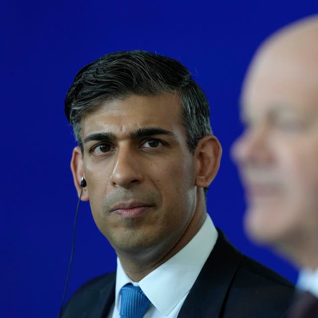 <p>Wednesday’s meeting between Rishi Sunak and his German counterpart, Olaf Scholz, was overshadowed by a diplomatic gaffe </p>