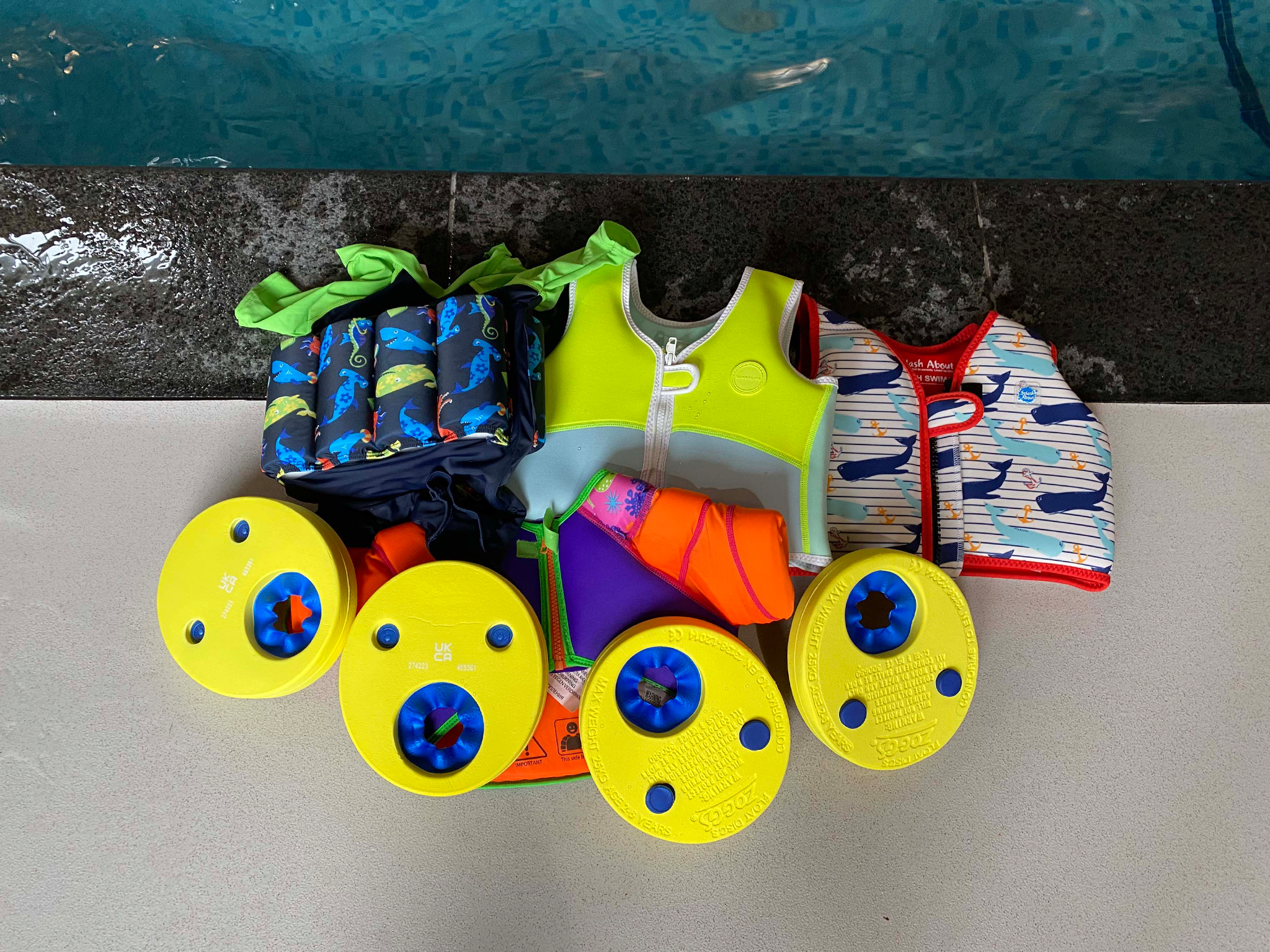 We put a range of kids’ swimming aids to the test