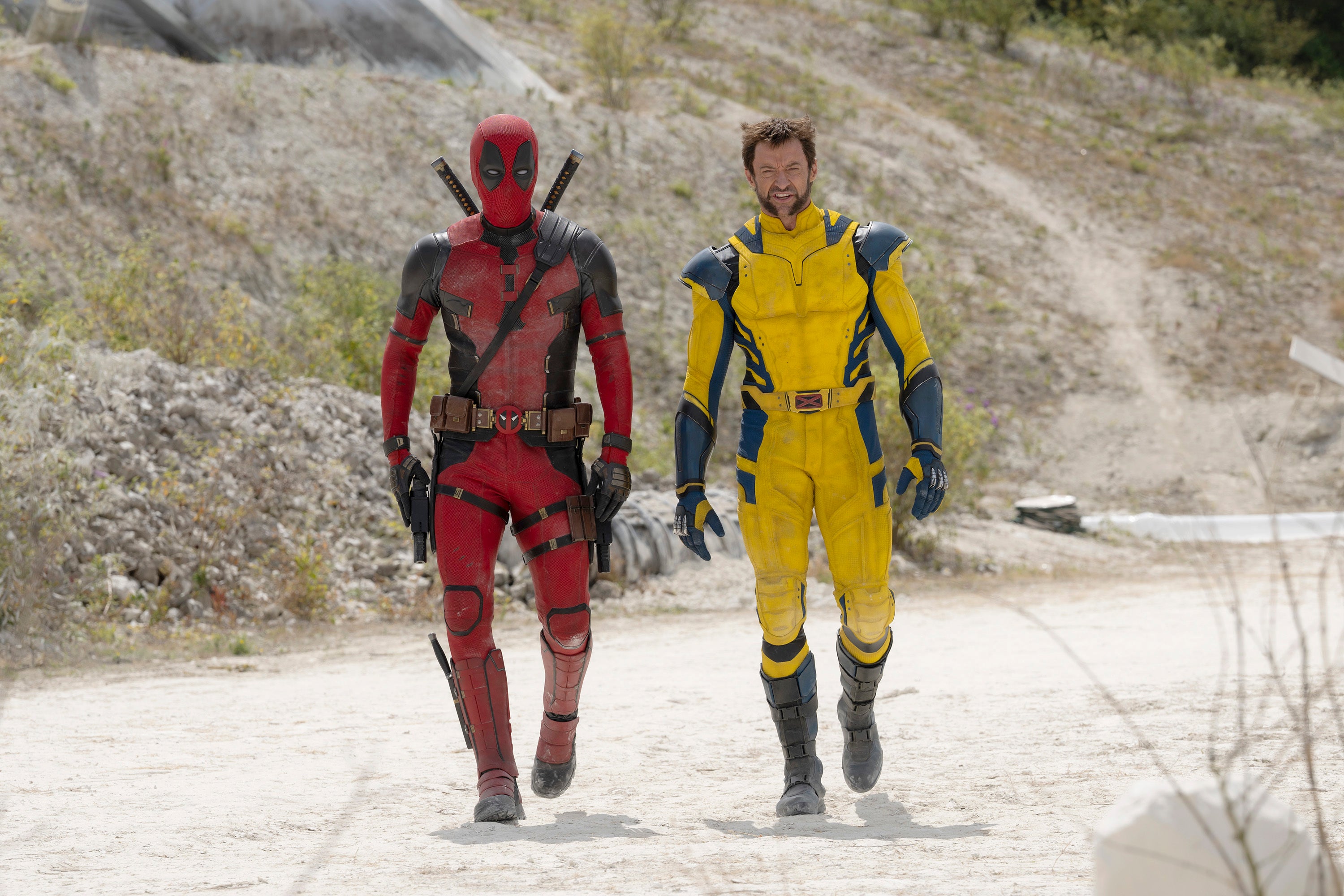 The titular characters in the upcoming ‘Deadpool & Wolverine’
