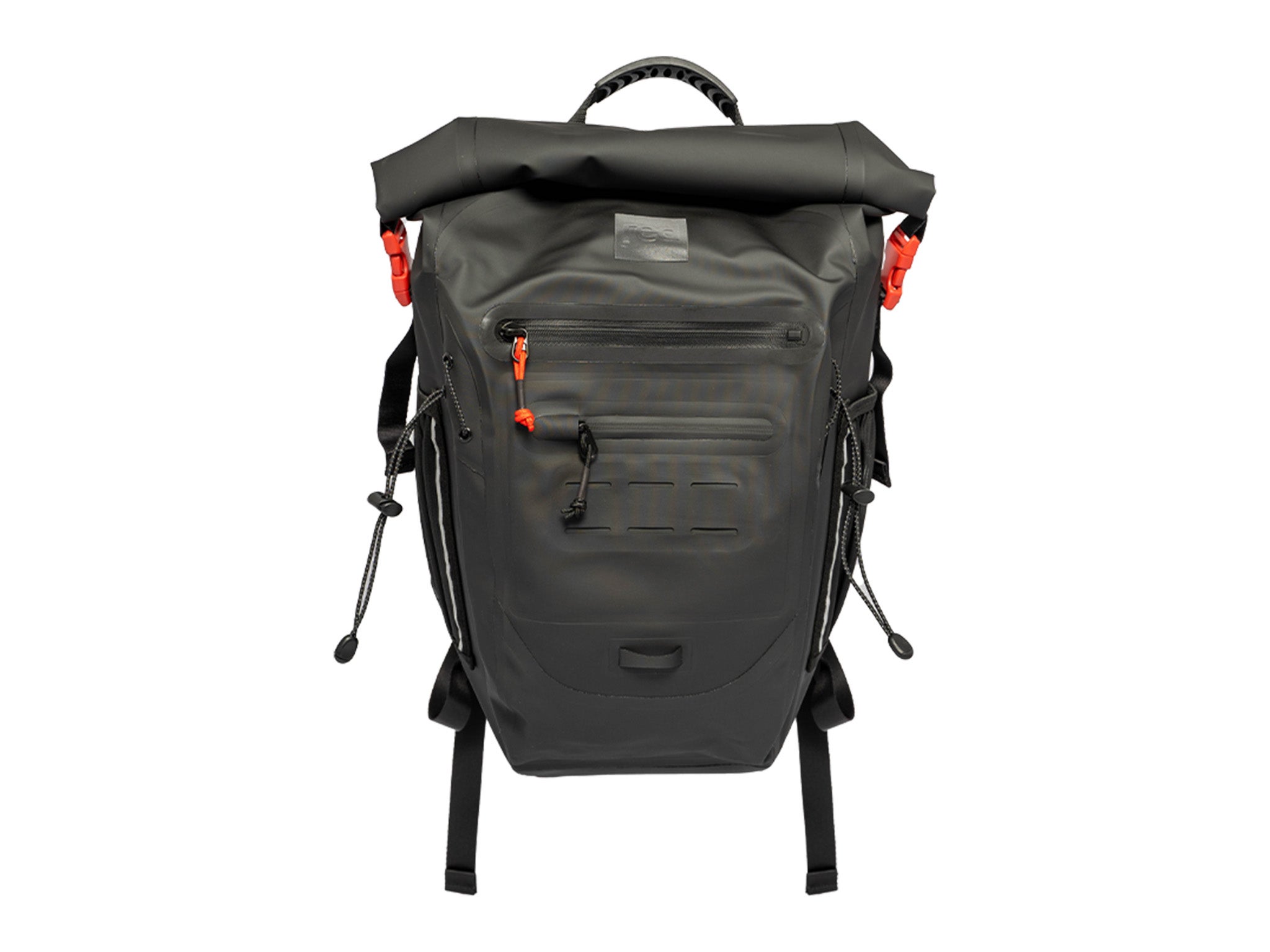 Red adventure waterproof backpack