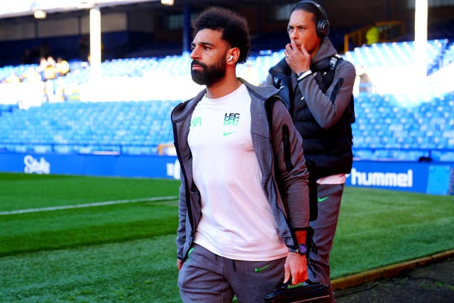 <p>The players have arrived at Goodison Park ahead of kick off</p>
