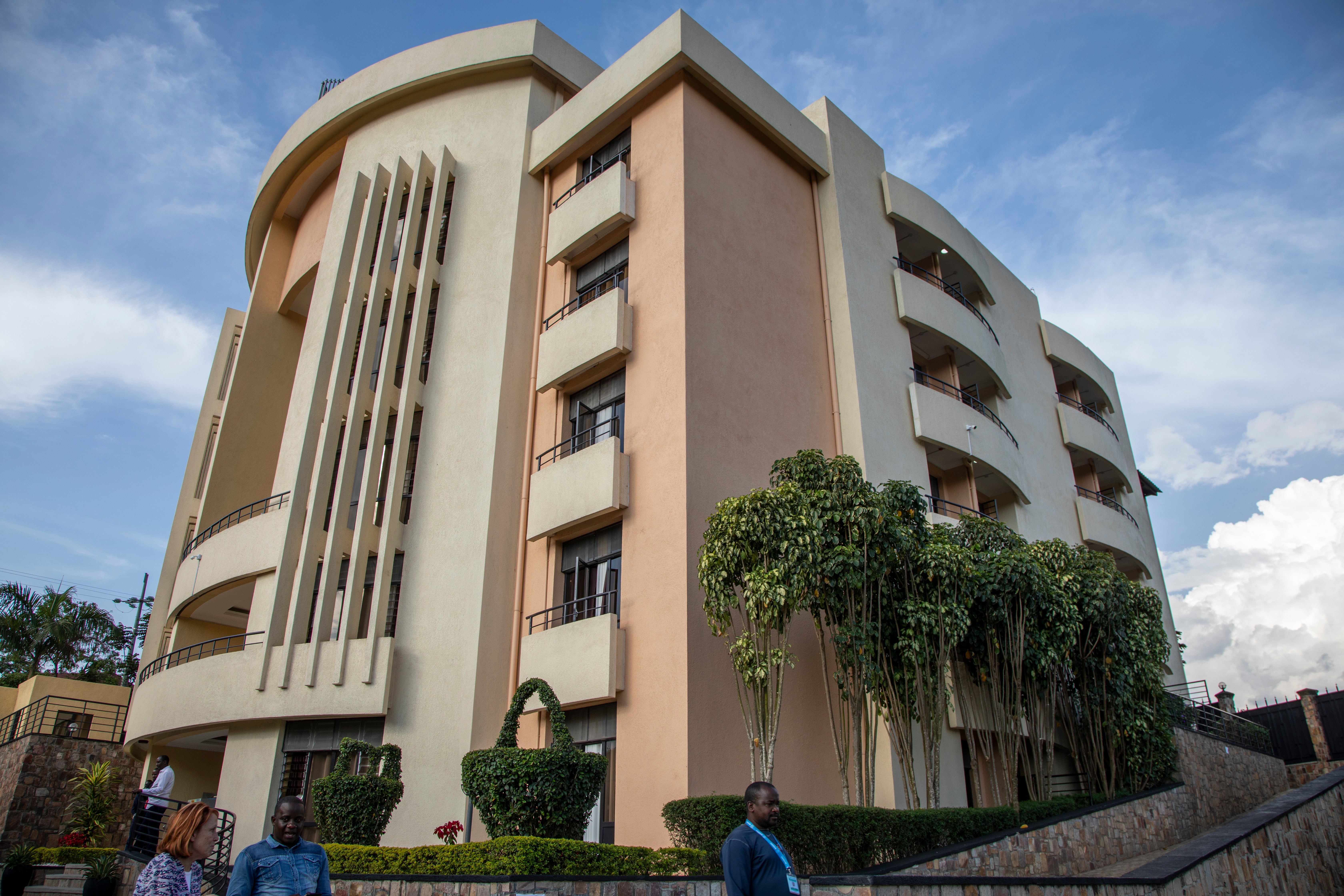 File photo: The exterior of the Hope Hostel, which is one of the locations expected to house some of the asylum-seekers sent to Rwanda