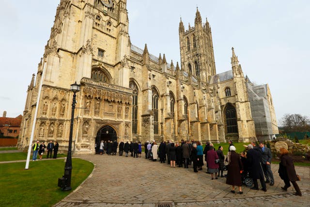 <p>Canterbury Cathedral issued a statement after the murder </p>