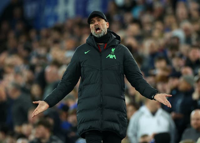 <p>Jurgen Klopp lost at Goodison Park for the first time as Everton dented their title challenge </p>