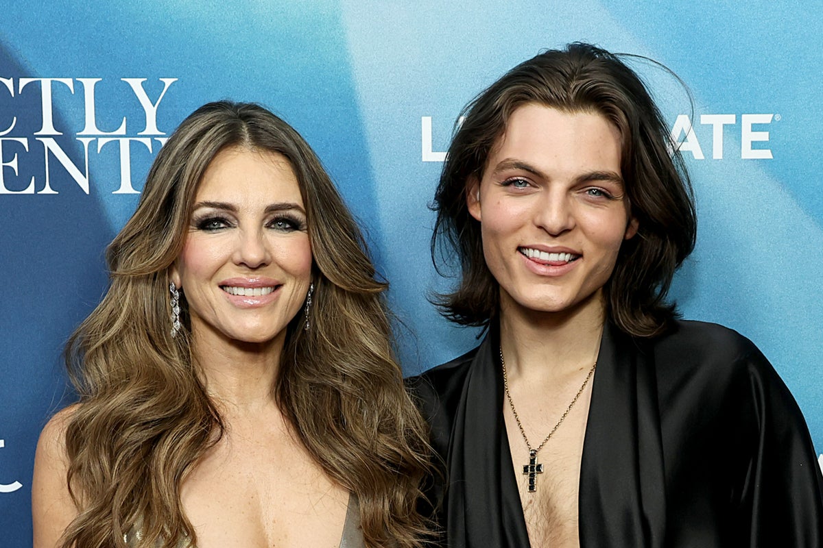 Elizabeth Hurley says having son Damian direct film sex scene was not ‘a big deal’