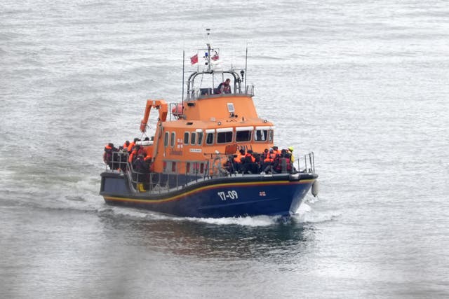 Some 29,437 people made the journey across the English Channel in 2023 (PA)