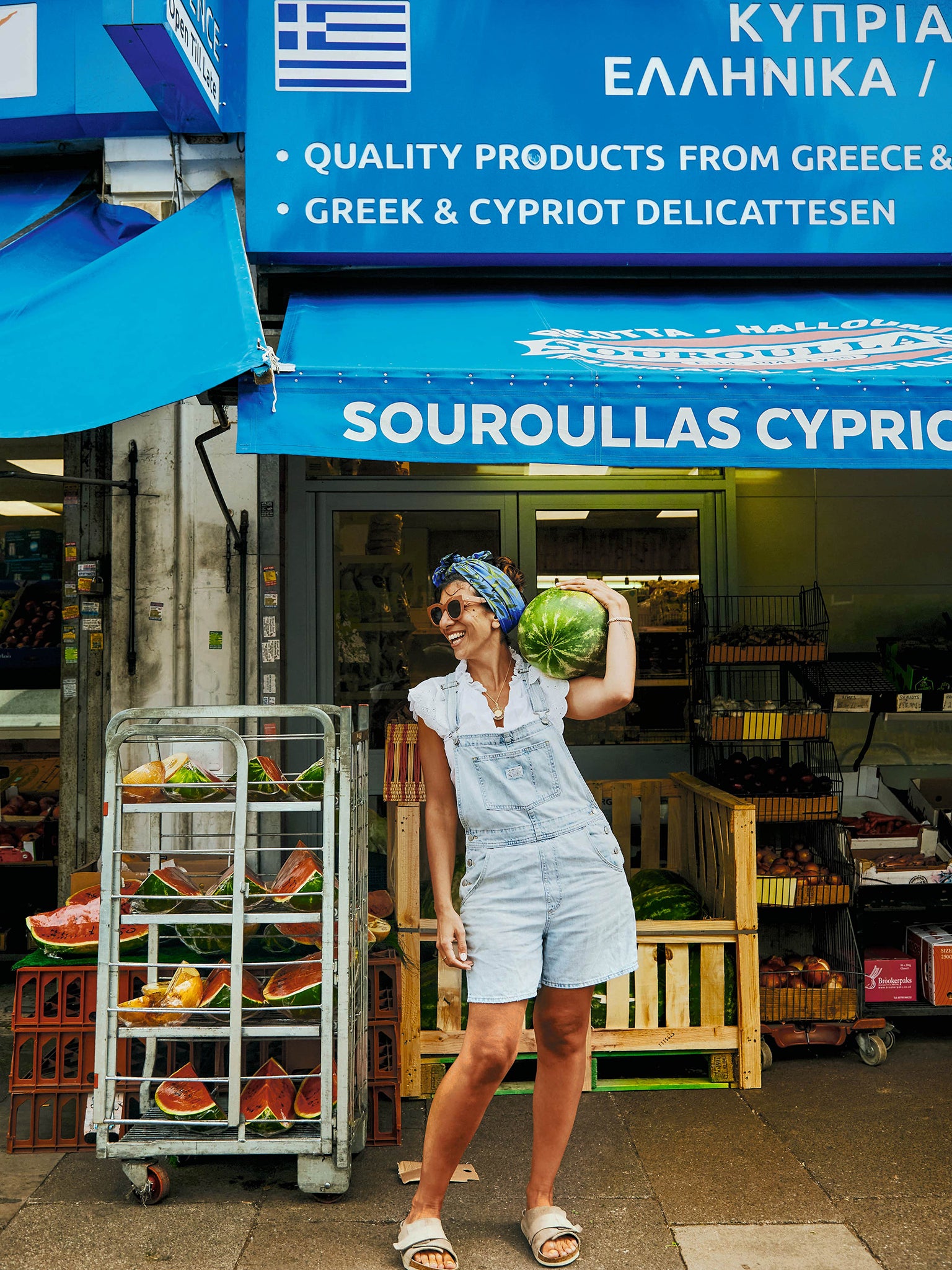 Hayden is Greek Cypriot, so the food she grew up with spans both Greece and Cyprus