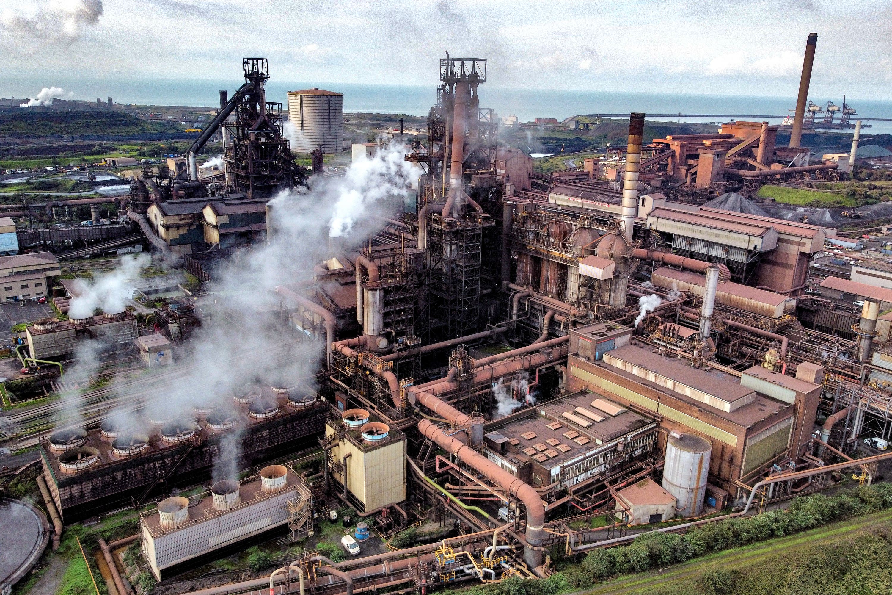 Tata Steel’s Port Talbot steelworks in South Wales (Ben Birchall/PA)