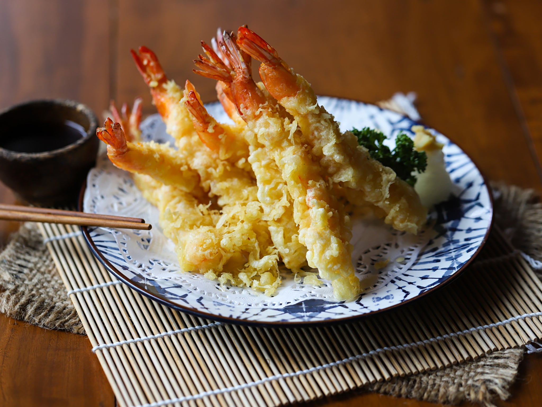 Portuguese missionaries brought the Western-style cooking method of tempura to Japan