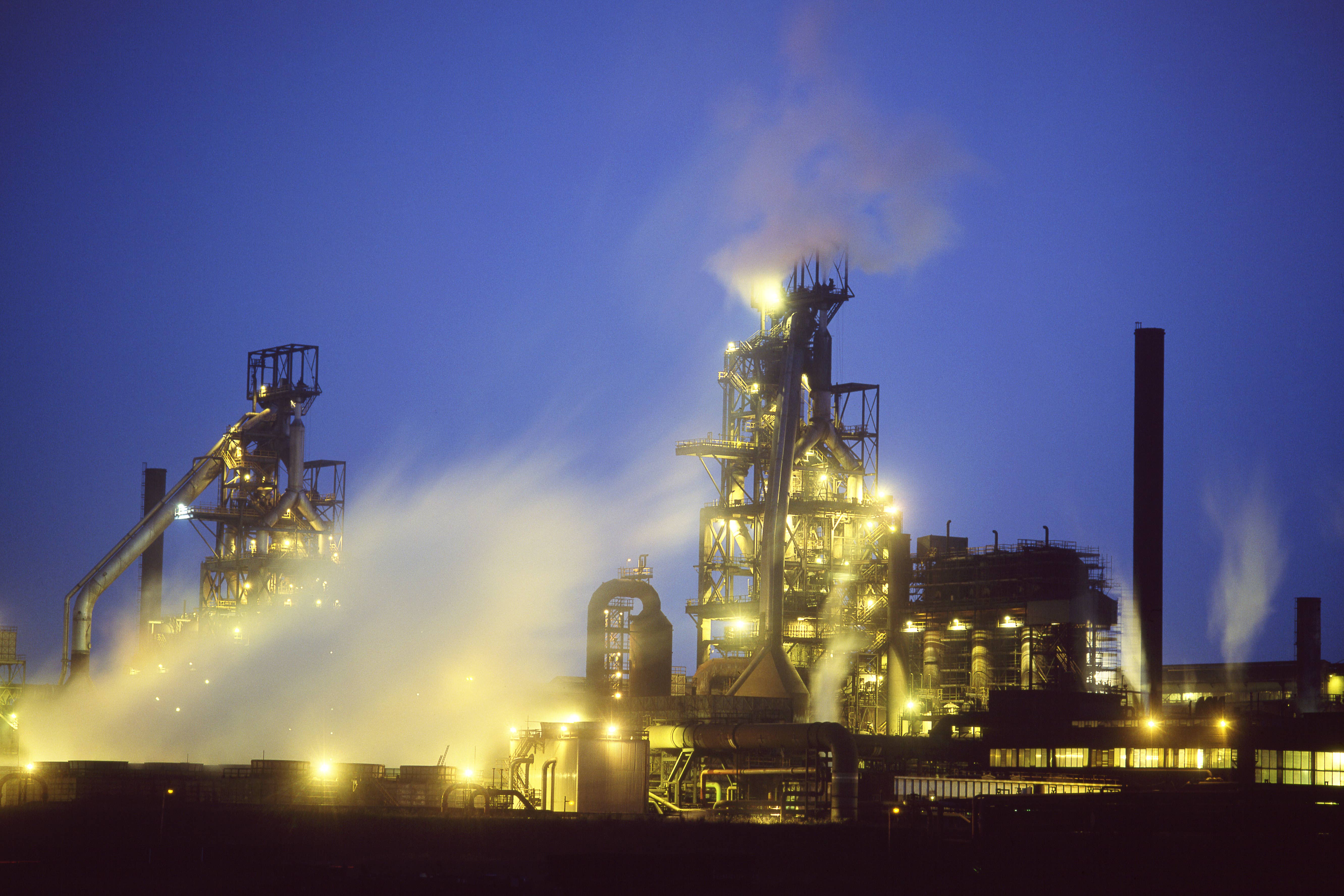 Tata Steelworks at Port Talbot, South Wales (Alamy/PA)