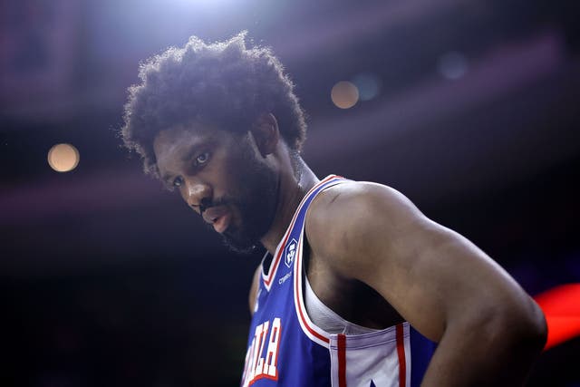 <p>Embiid scored 50 points against the Knicks </p>