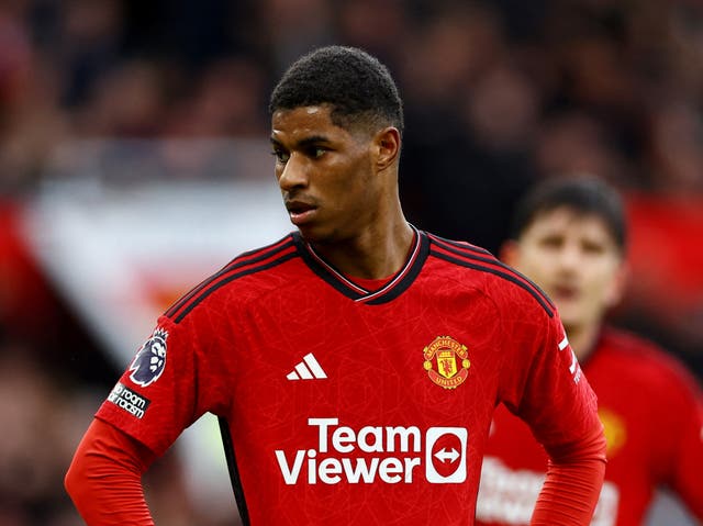 <p>Marcus Rashford has responded after suffering abuse from fans</p>