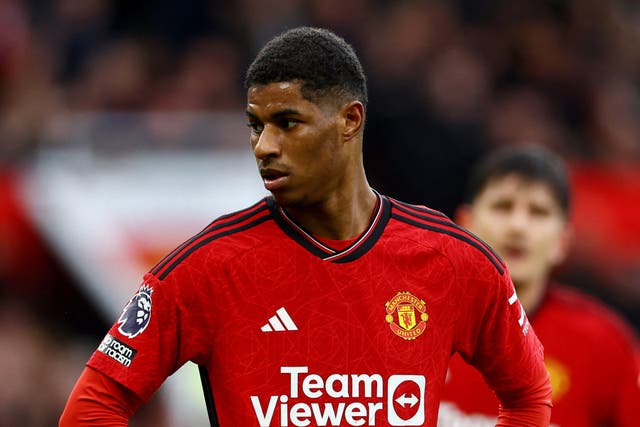 <p>Marcus Rashford has responded after suffering abuse from fans</p>
