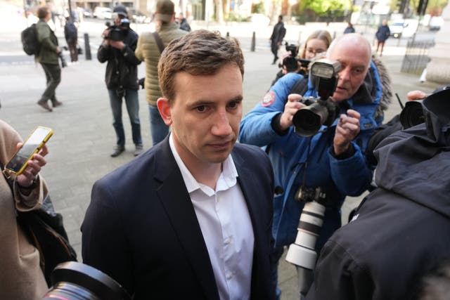 <p>Former parliamentary researcher Christopher Cash was not required to enter pleas to the charges on Friday (Jeff Moore/PA)</p>