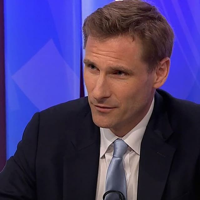 <p>Policing minister Chris Philp appeared to confuse the neighbouring countries of Rwanda and the Democratic Republic of the Congo on Question Time (Screengrab/BBC)</p>