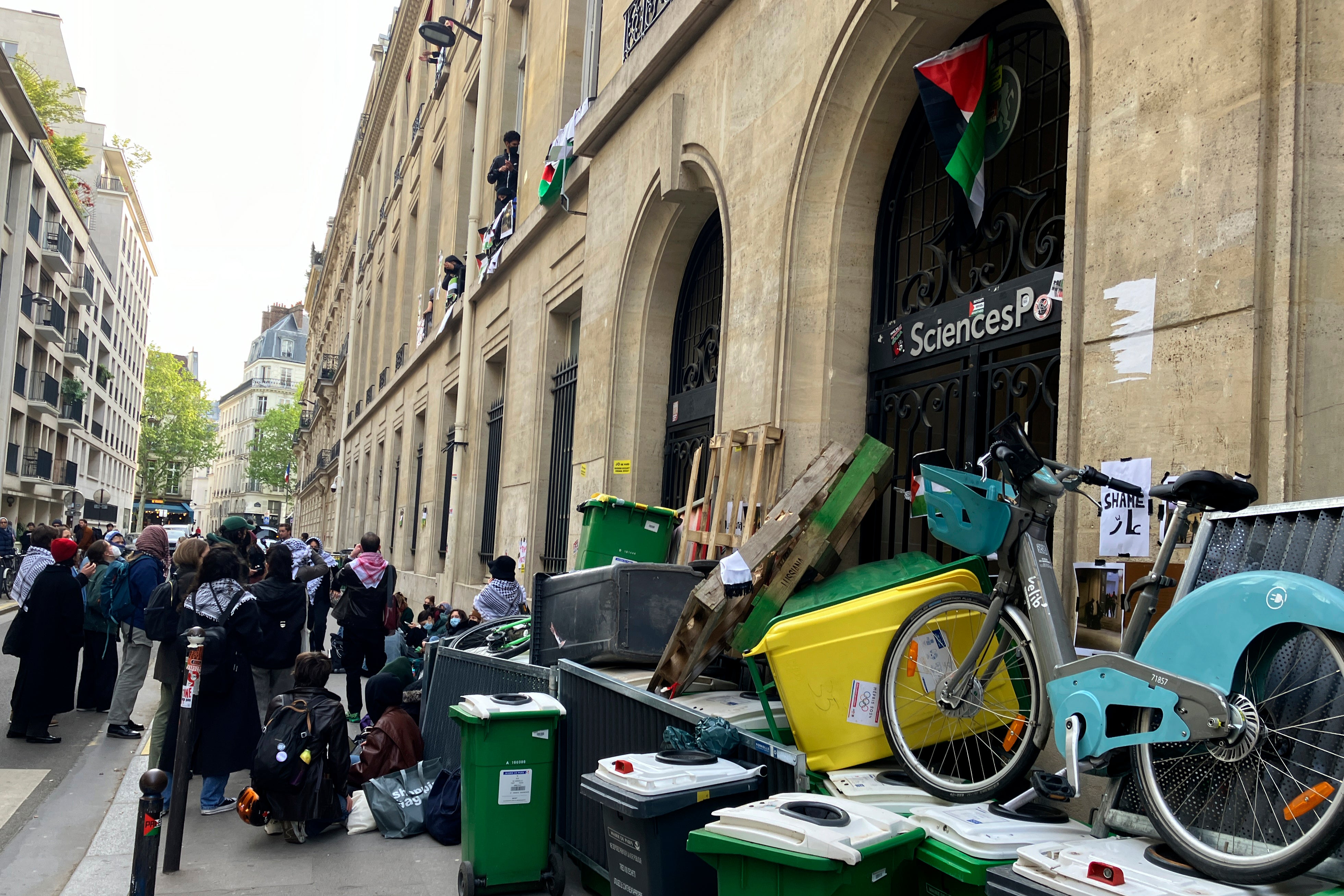 France Israel Palestinians Campus Protests