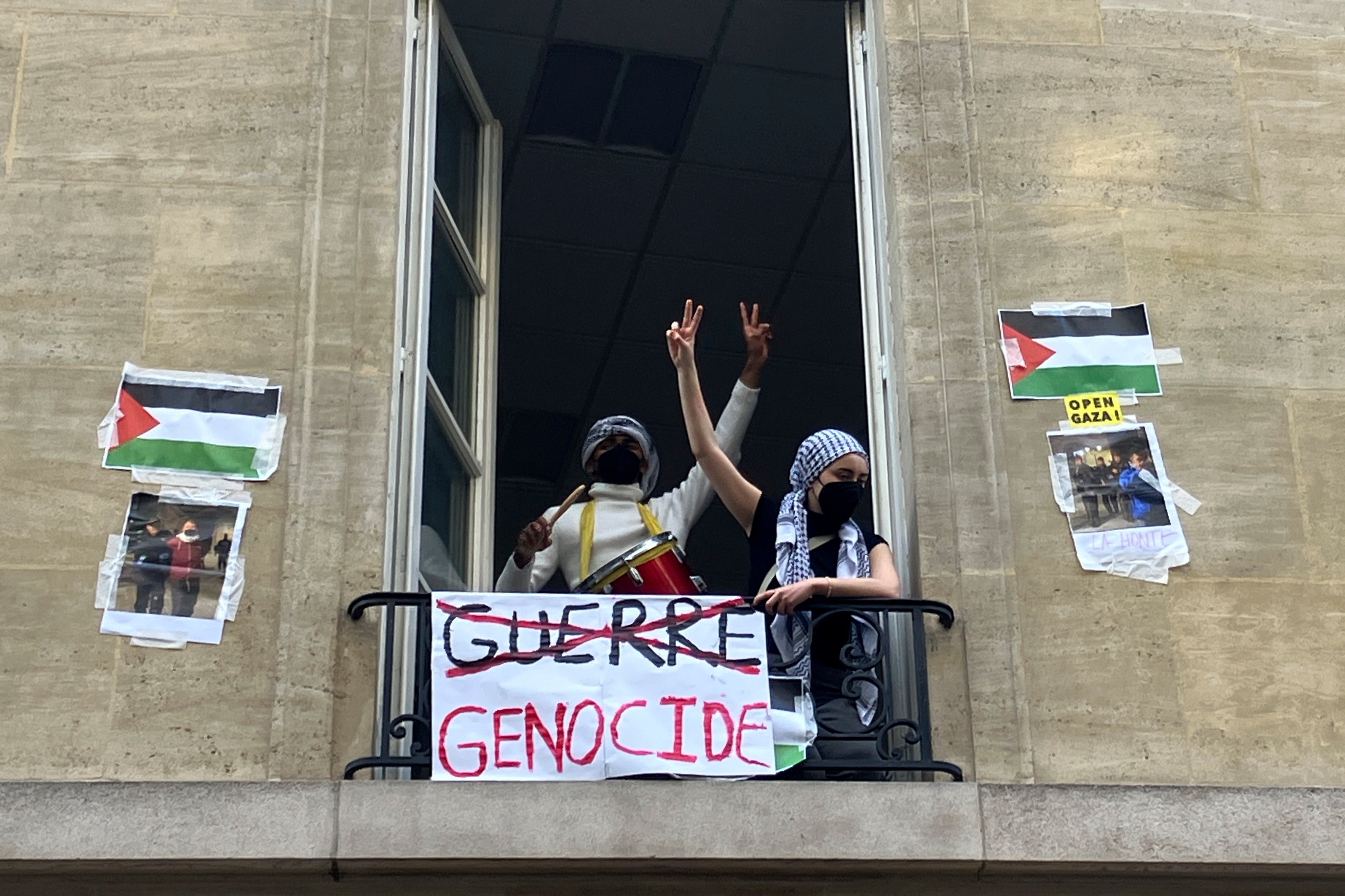 France Israel Palestinians Campus Protests
