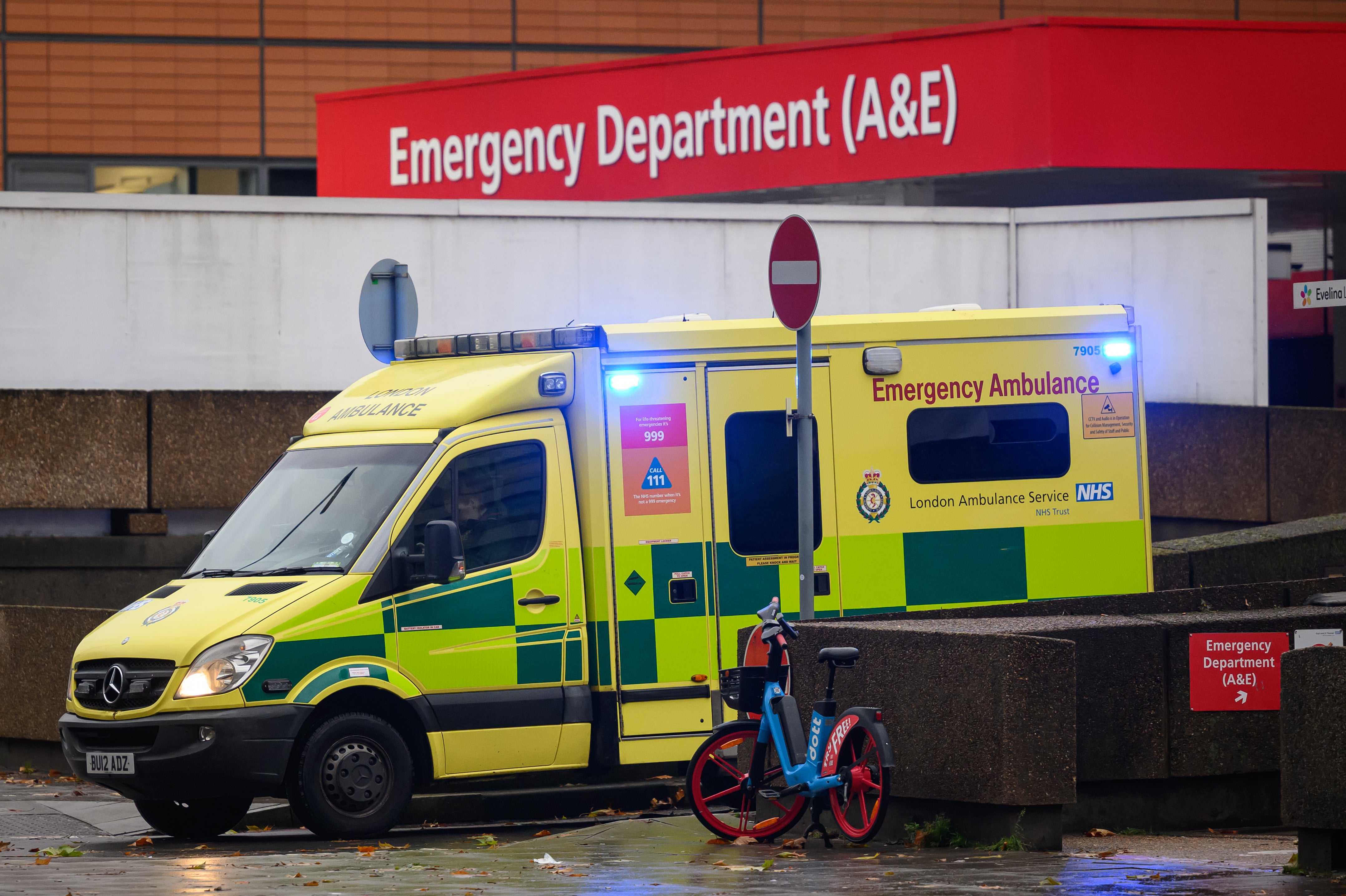 ‘A&E was another world/ Where time stood still beneath the clock’