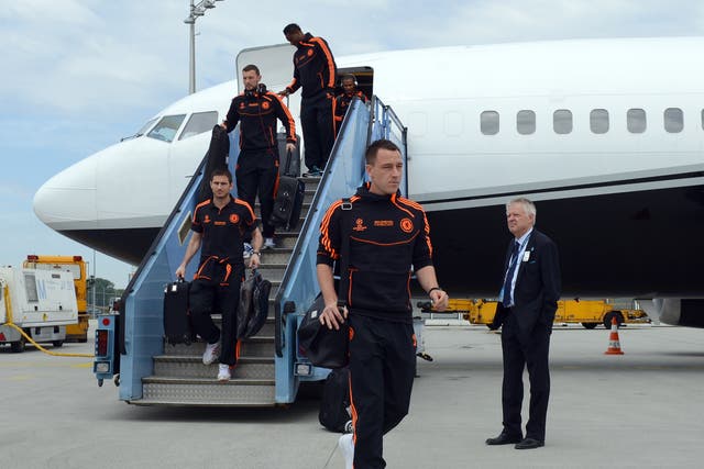 <p>John Terry made a stand on a flight with Andre Villas-Boas</p>