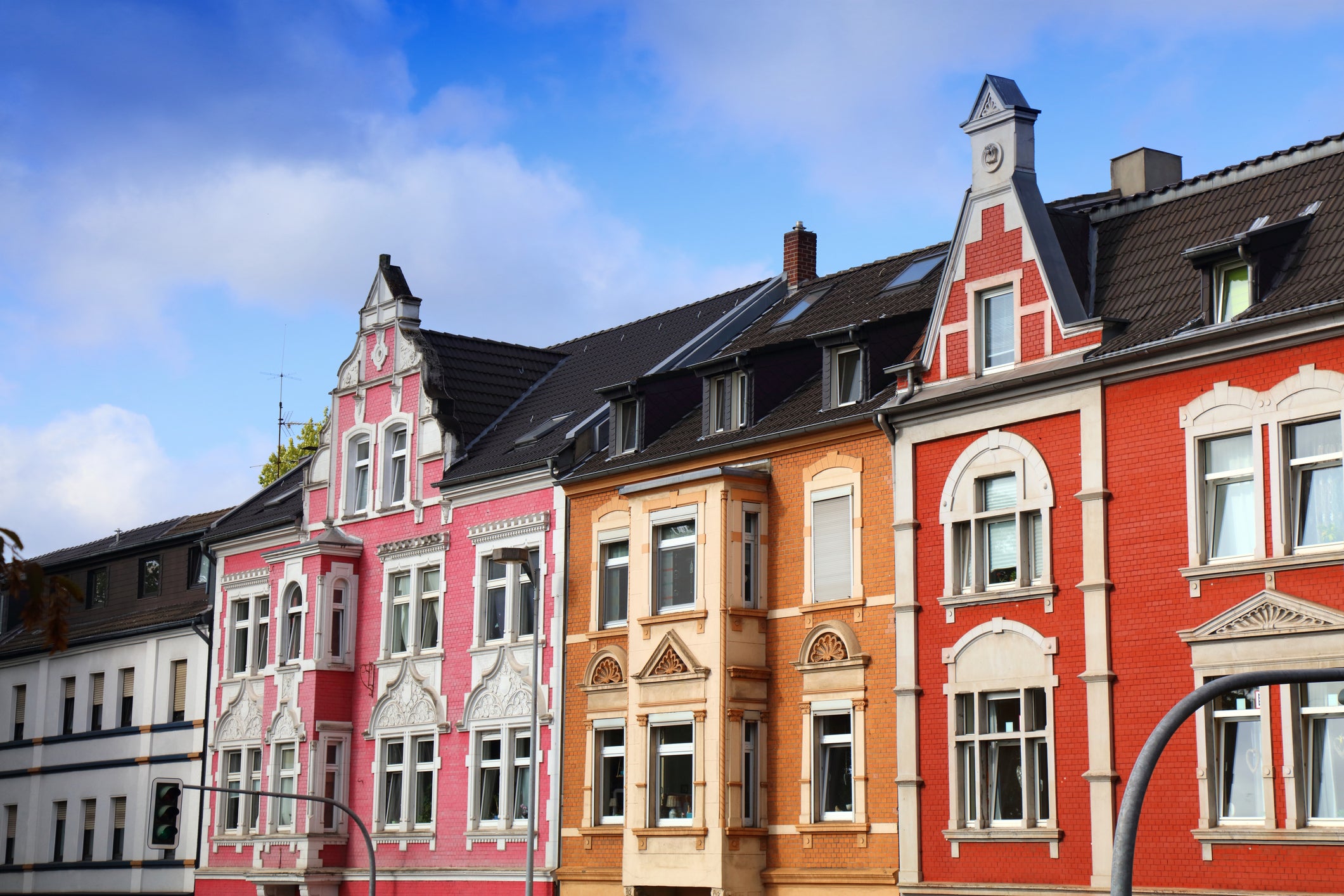 Gelsenkirchen is an industrial town with some pleasant residential areas