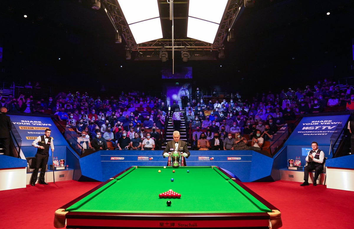 World Snooker Championship schedule, results and order of play from the Crucible