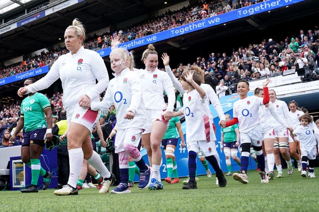 England are playing for the Grand Slam after overwhelming Ireland last Saturday (Gareth Fuller/PA)