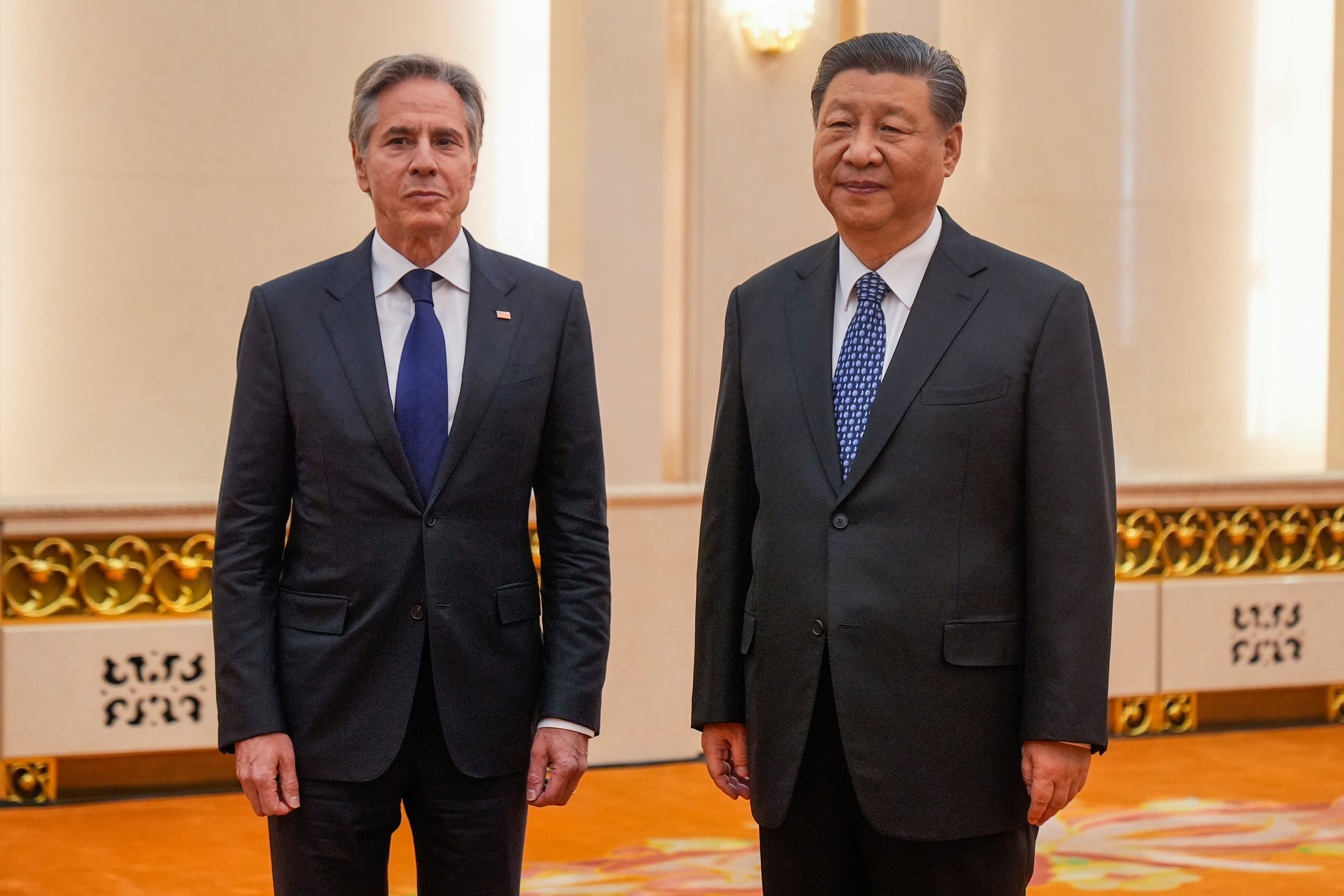 US secretary of state Antony Blinken meets with Chinese president Xi Jinping in Beijing, 26 April