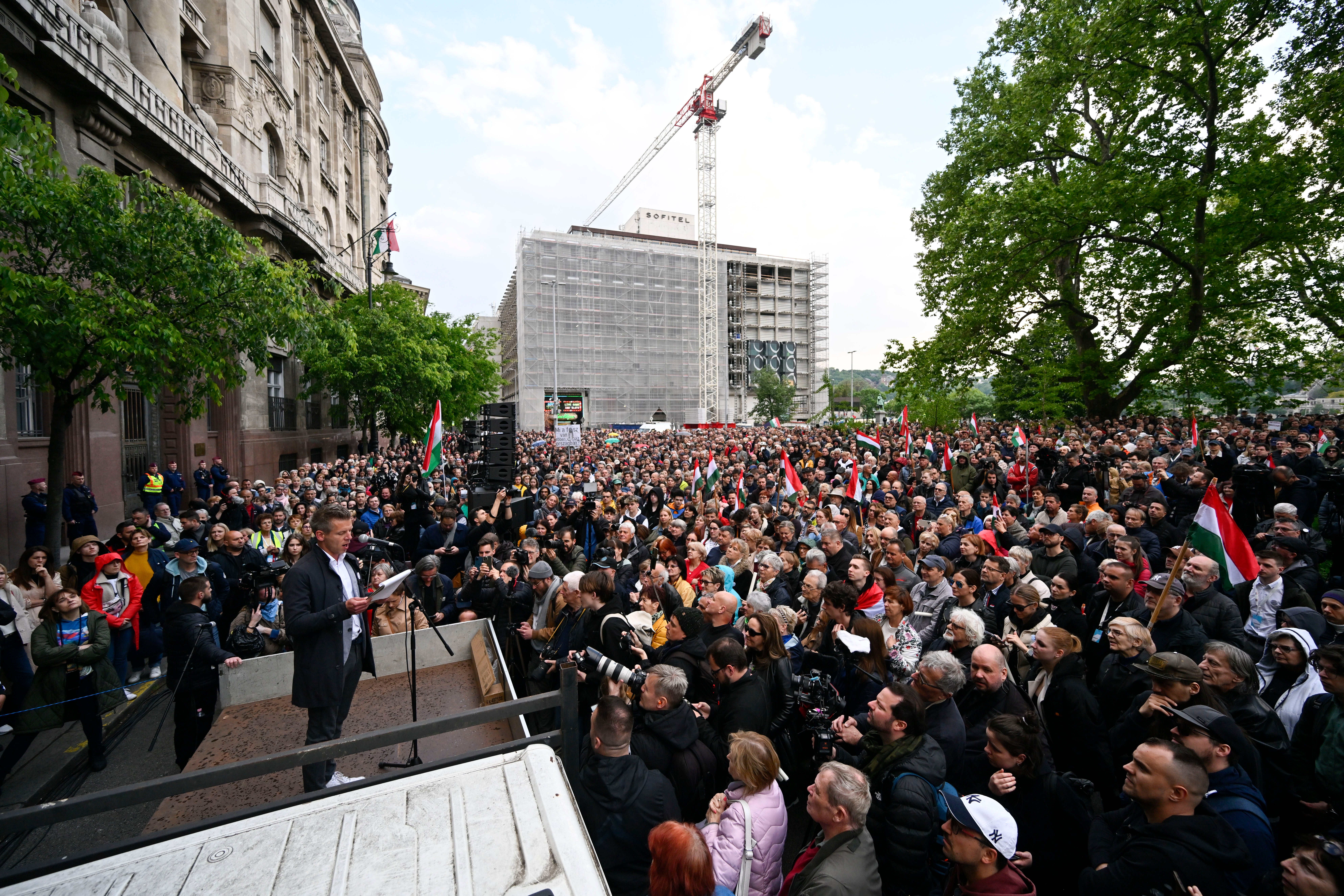 Hungary Protest