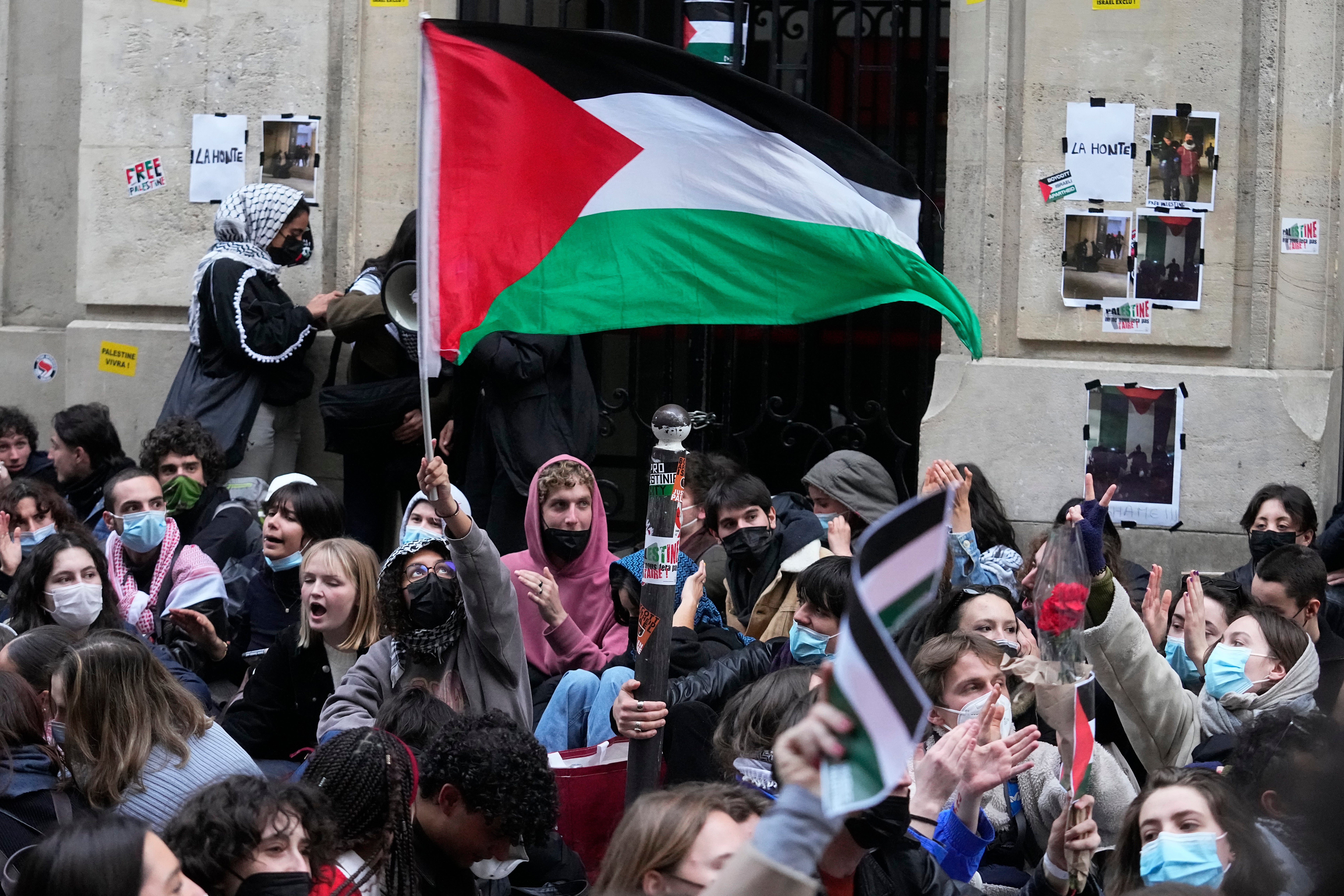 France Israel Palestinians Campus Protests