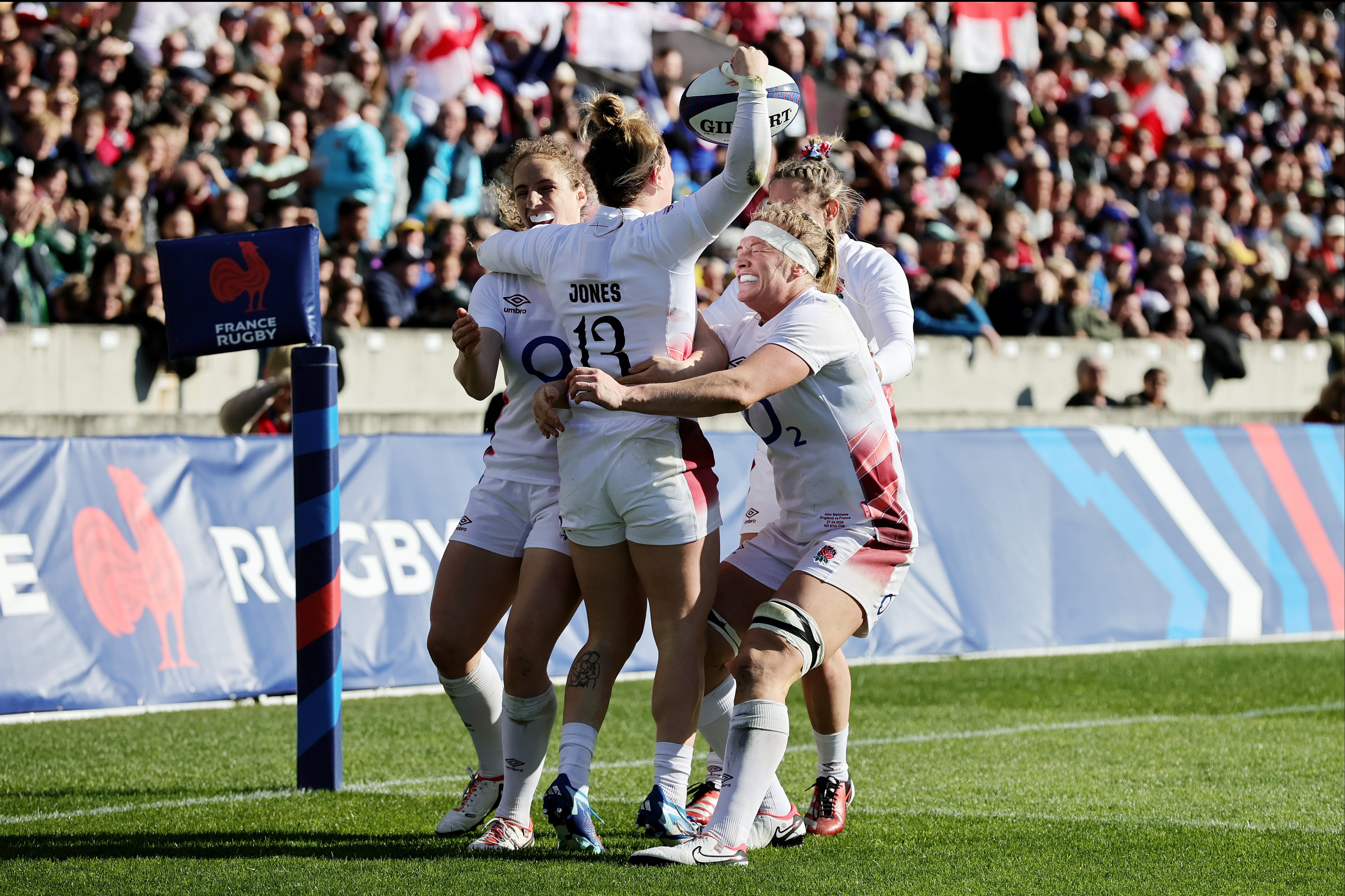 England embraced a more attacking style in the Women’s Six Nations