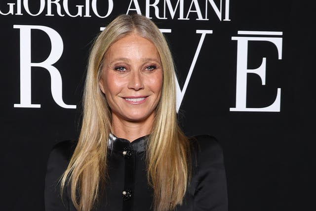 <p>Gwyneth Paltrow attends the Giorgio Armani PrivÃ© Haute Couture Spring/Summer 2024 show as part of Paris Fashion Week  on January 23, 2024 in Paris, France.</p>