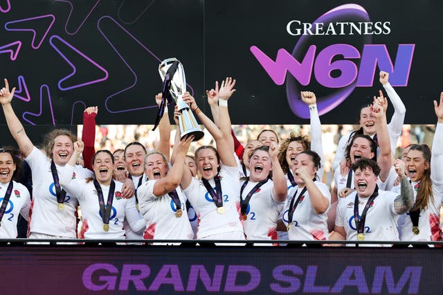 <p>England secured another grand slam crown </p>