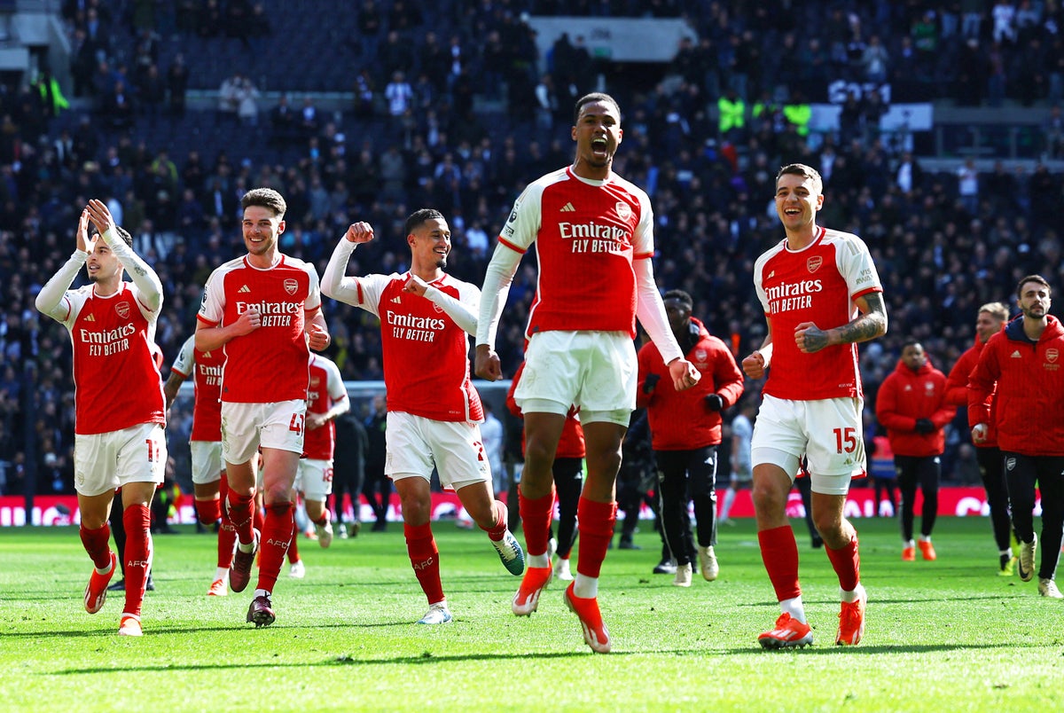 Arsenal survive derby mayhem to show exactly why they can win the Premier League title