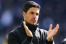 Mikel Arteta warns Arsenal of ‘really tough’ challenge ahead despite crucial derby win