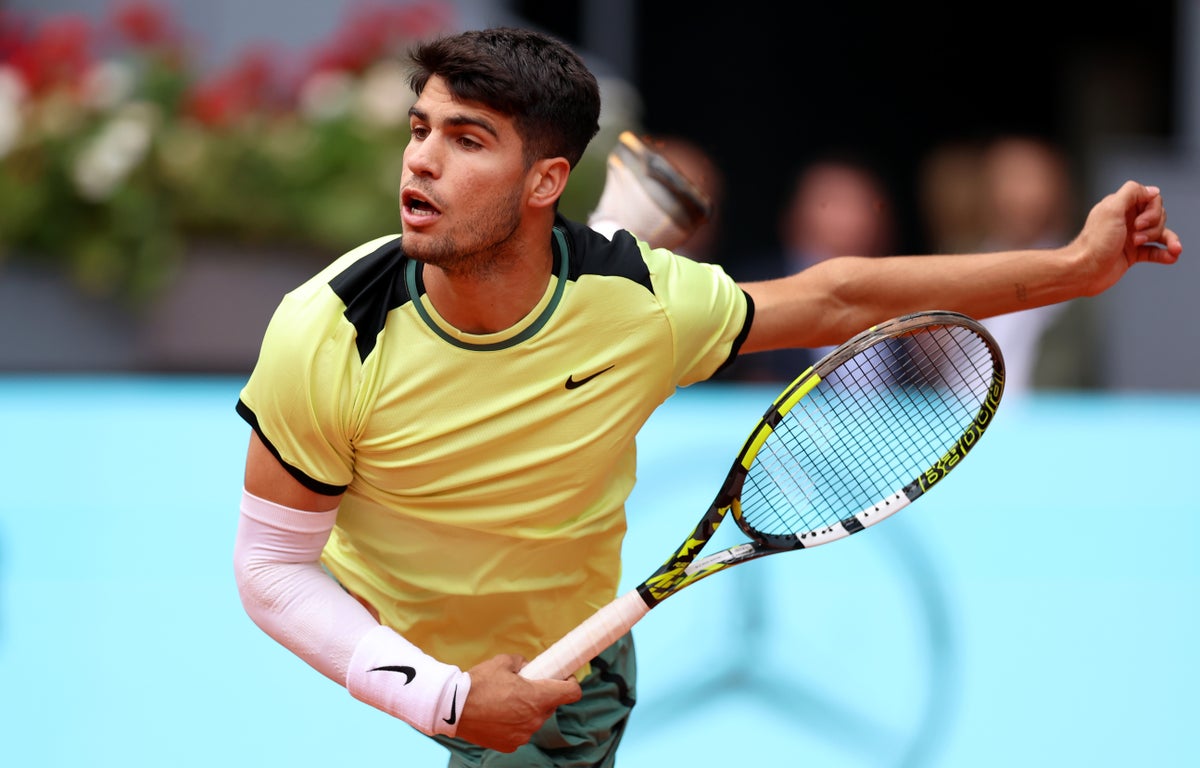 Carlos Alcaraz cruises at Madrid Open while Andrey Rublev continues return to form